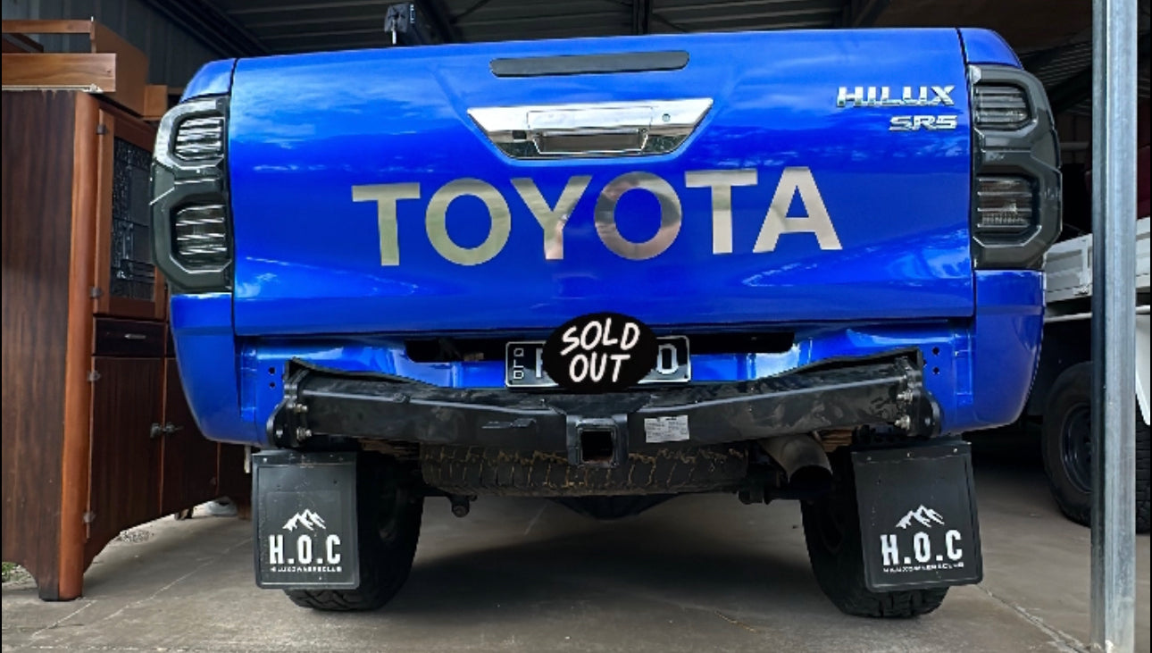 N80 Raised Tow Bar Brackets + Recovery Points 4X4 NETWORK