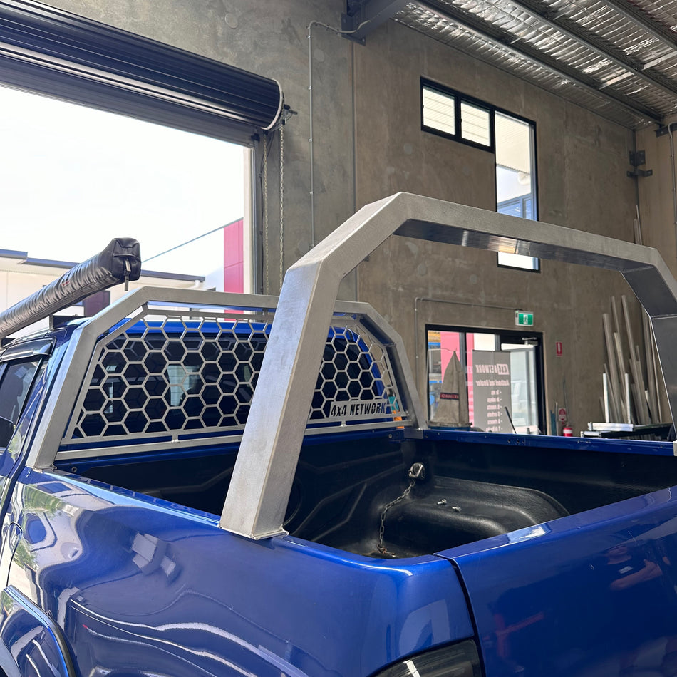 Custom Made Tub Racks SR5 N80 Hilux (2015+) Custom Aluminium Tub Racks – 4X4 NETWORK