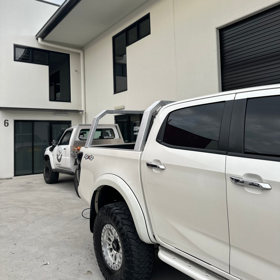 4JJ3 Mazda BT-50 Aluminium Tub Racks (2021+)