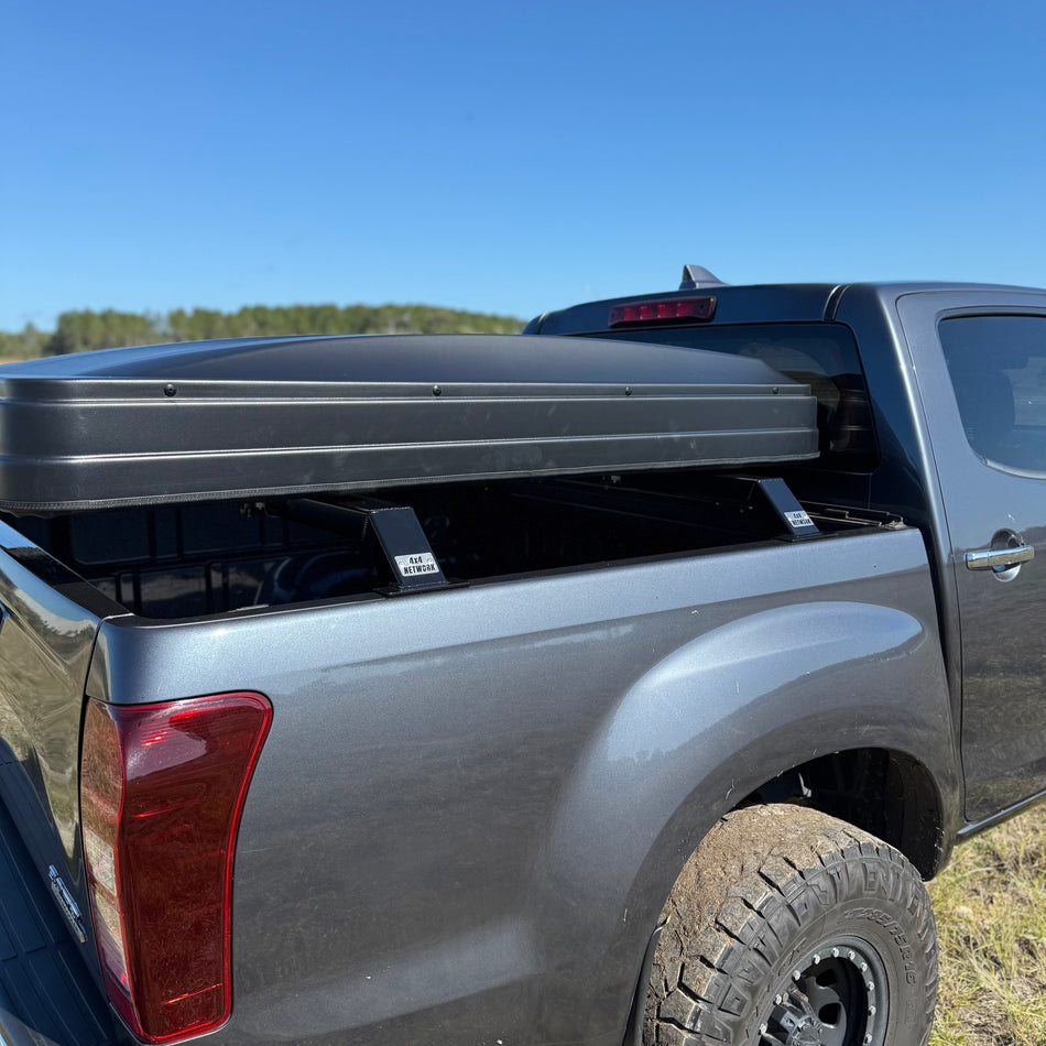 4JJ1  Isuzu D-Max Low Profile Aluminium Tub Racks (2012-2020)
