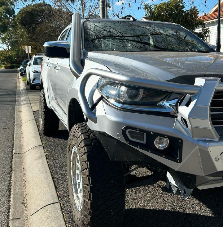 MAZDA BT-50 2021+ Short Entry Snorkel 4” Stainless Steel (4JJ3)