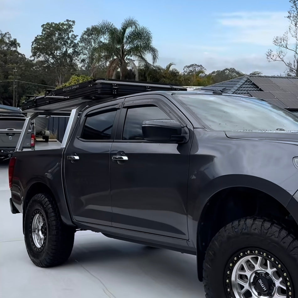 Mazda BT-50 (2021+) Custom Aluminium Tub Racks – 4X4 NETWORK