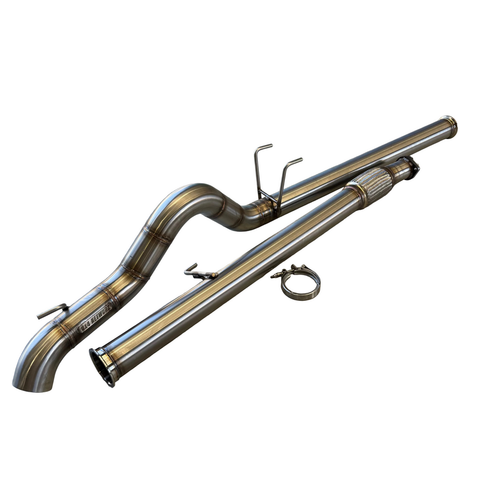 Isuzu D-MAX & Mazda BT-50 (2021+) 3.5” Exhaust System | 304 Stainless Steel Australian Made