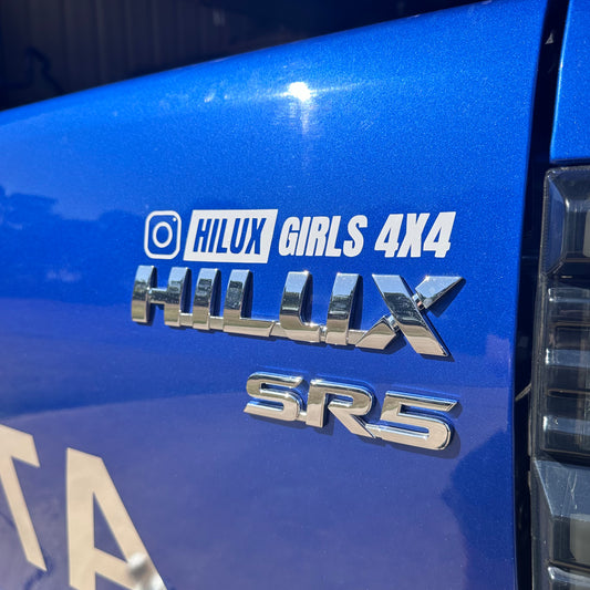 HiluxGirls4X4 Sticker