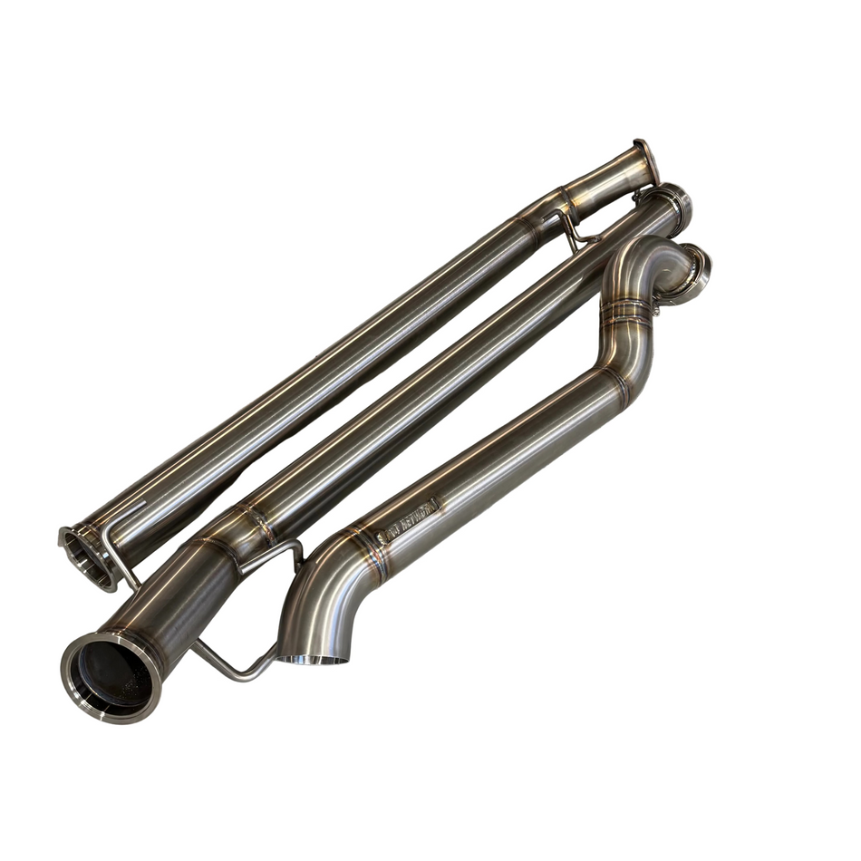 N80 Toyota Hilux (2015-2025) 3.5” Exhaust System – 304 Stainless Steel | Australian Made