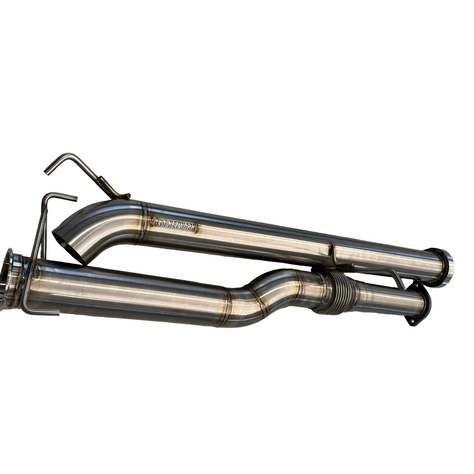 Mitsubishi Triton MQ & MR (2015+) DPF-Back Exhaust – 3.5" 304 Stainless Steel | Australian Made