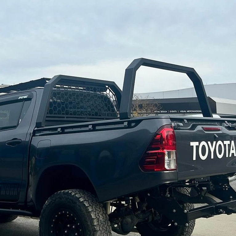 SR N80 Toyota Hilux Aluminium Tub Racks (2015+)