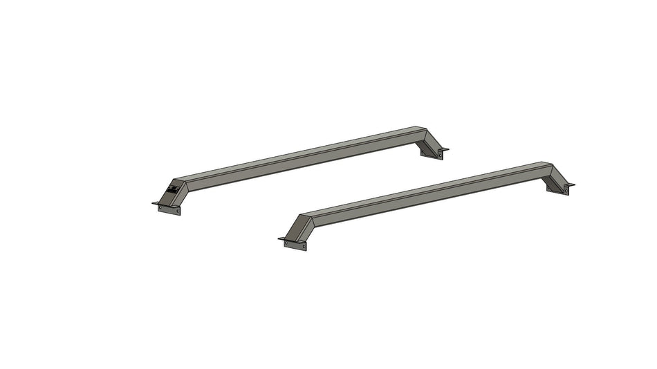 Mazda BT-50 Low Profile Aluminium Tub Racks (2012-2021)