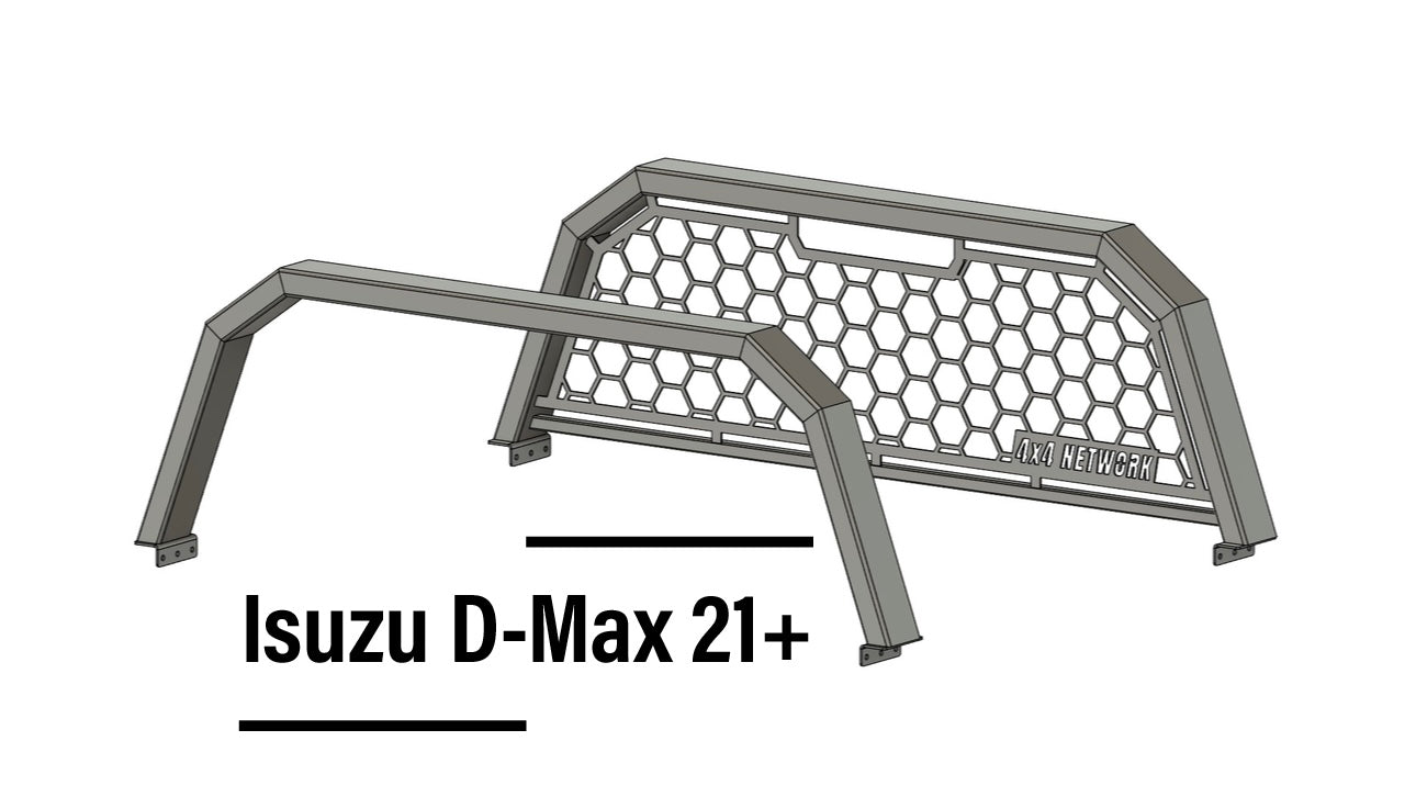 Isuzu D-Max (2020+)Tub Racks