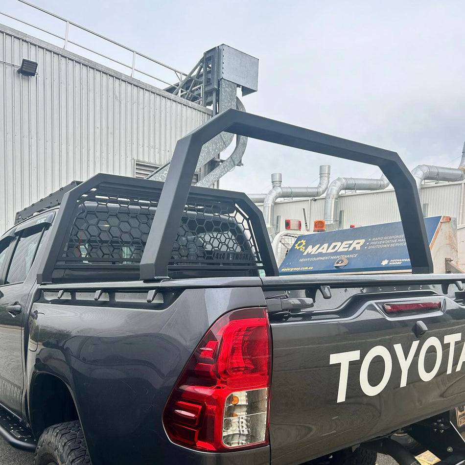 SR N80 Toyota Hilux (2015+) Custom Aluminium Tub Racks – 4X4 NETWORK