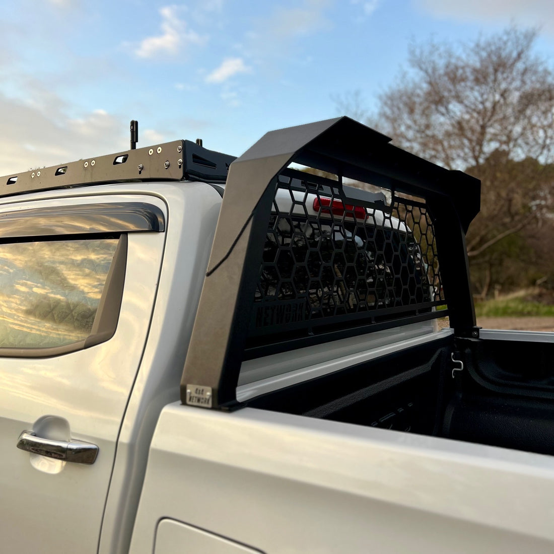 Rear Visor Wing for 4x4 Tub Racks – Aluminium Add-On | AU Made – 4X4 ...