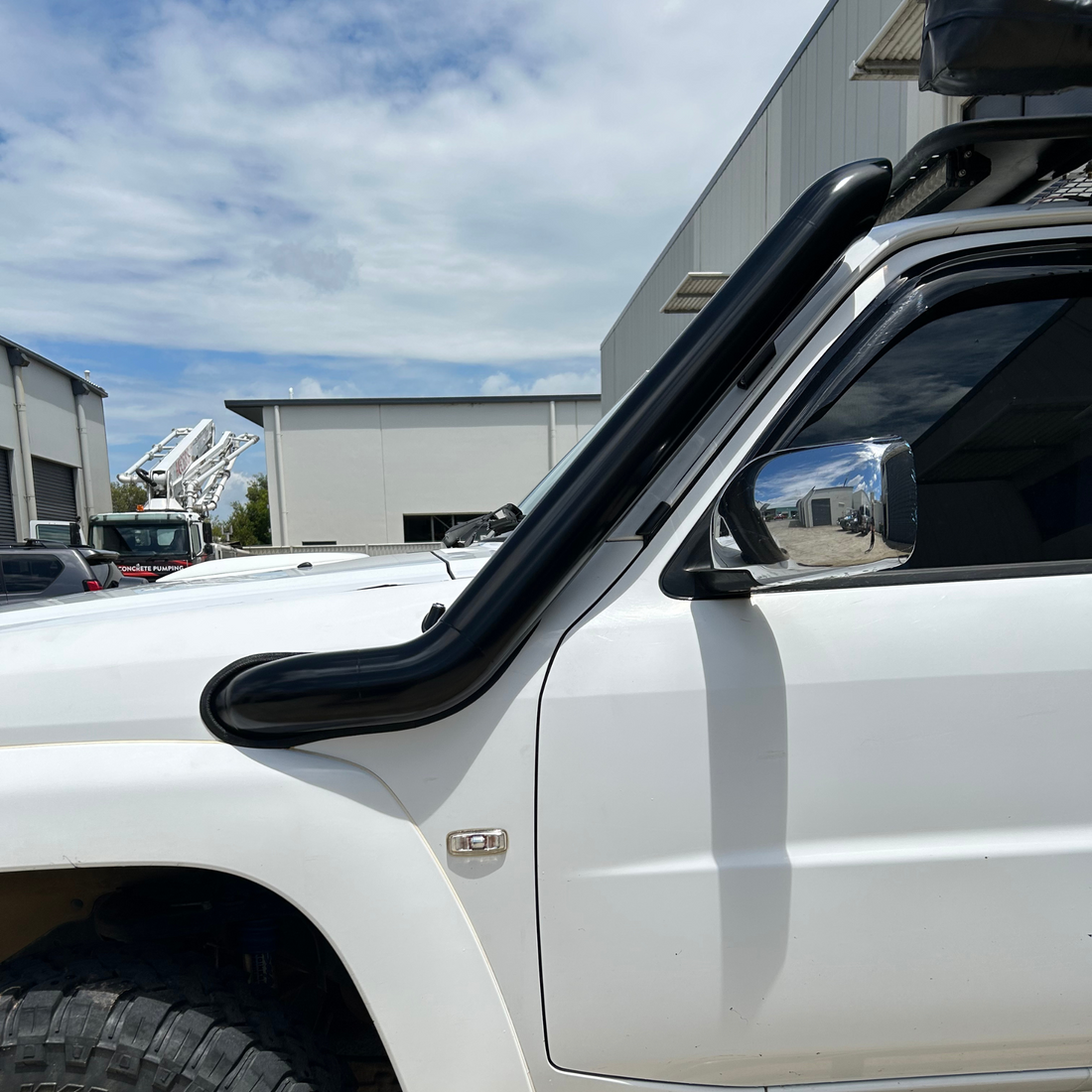 Nissan Patrol GU Series 4-8 Short Entry Snorkel