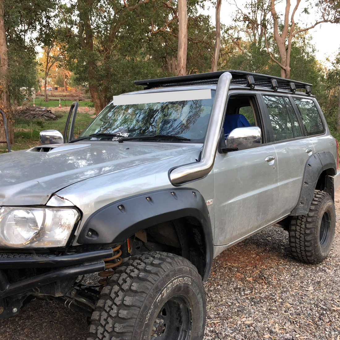 Nissan Patrol GU Series 4-8 Long Entry Snorkel