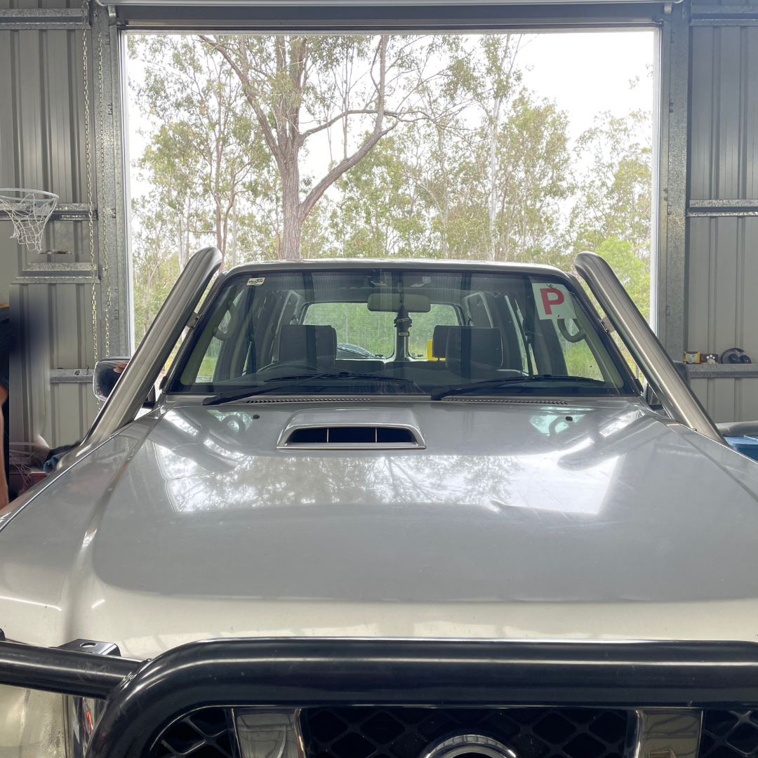 DUAL Nissan Patrol GU Series 4-8 Short Entry Snorkels