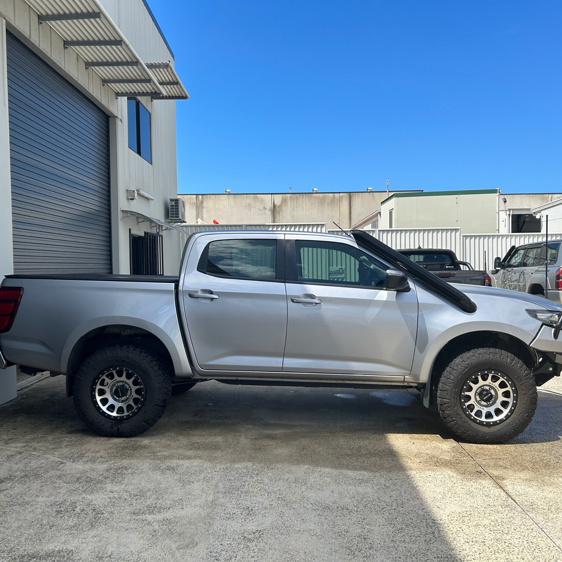 MAZDA BT-50 2021+ Short Entry Snorkel 4” Stainless Steel (4JJ3)