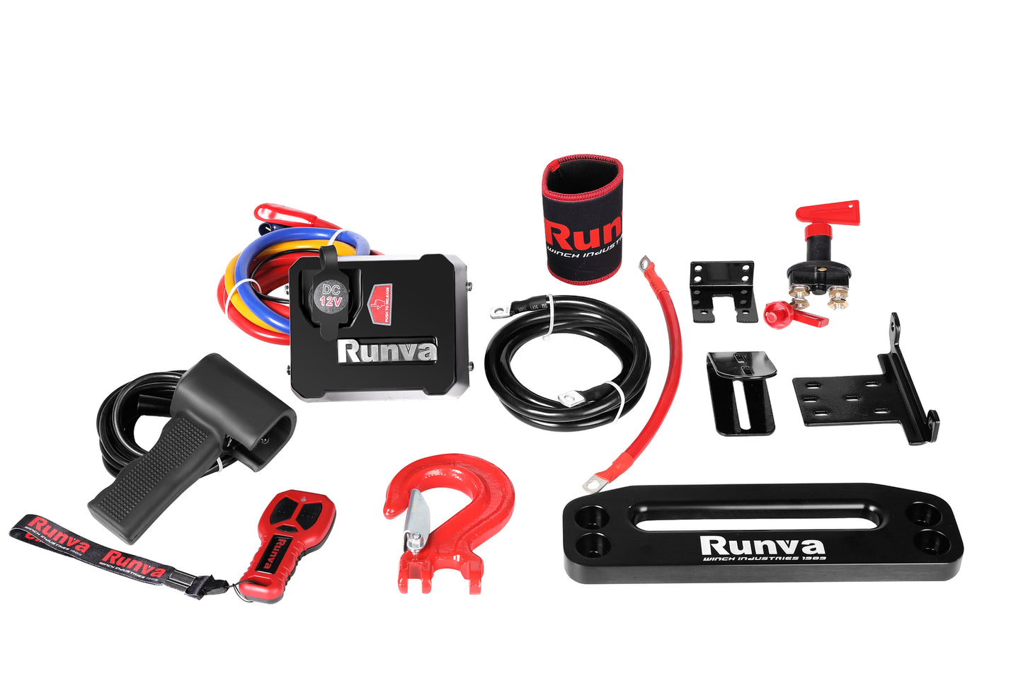 RUNVA EWV12000 ULTIMATE 12V WITH SYNTHETIC ROPE