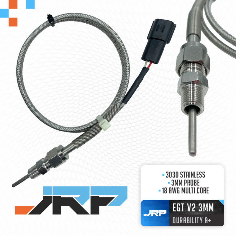 JRP Edge Dual Digital Boost + EGT Gauge Kit 52mm