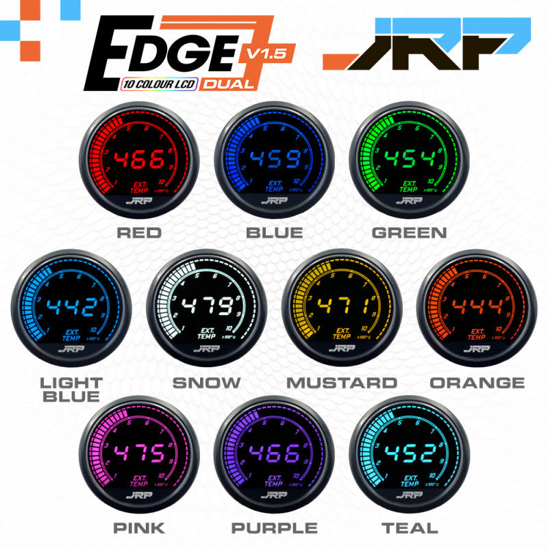 JRP Edge Digital EGT Gauge Kit 52mm 0-1000c