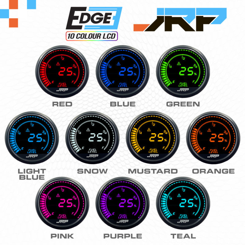 JRP Edge Digital Universal Fuel Level Gauge Kit 52mm