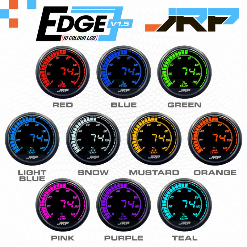 JRP Edge Digital IAT Intercooler Air Temp Gauge 150c 52mm