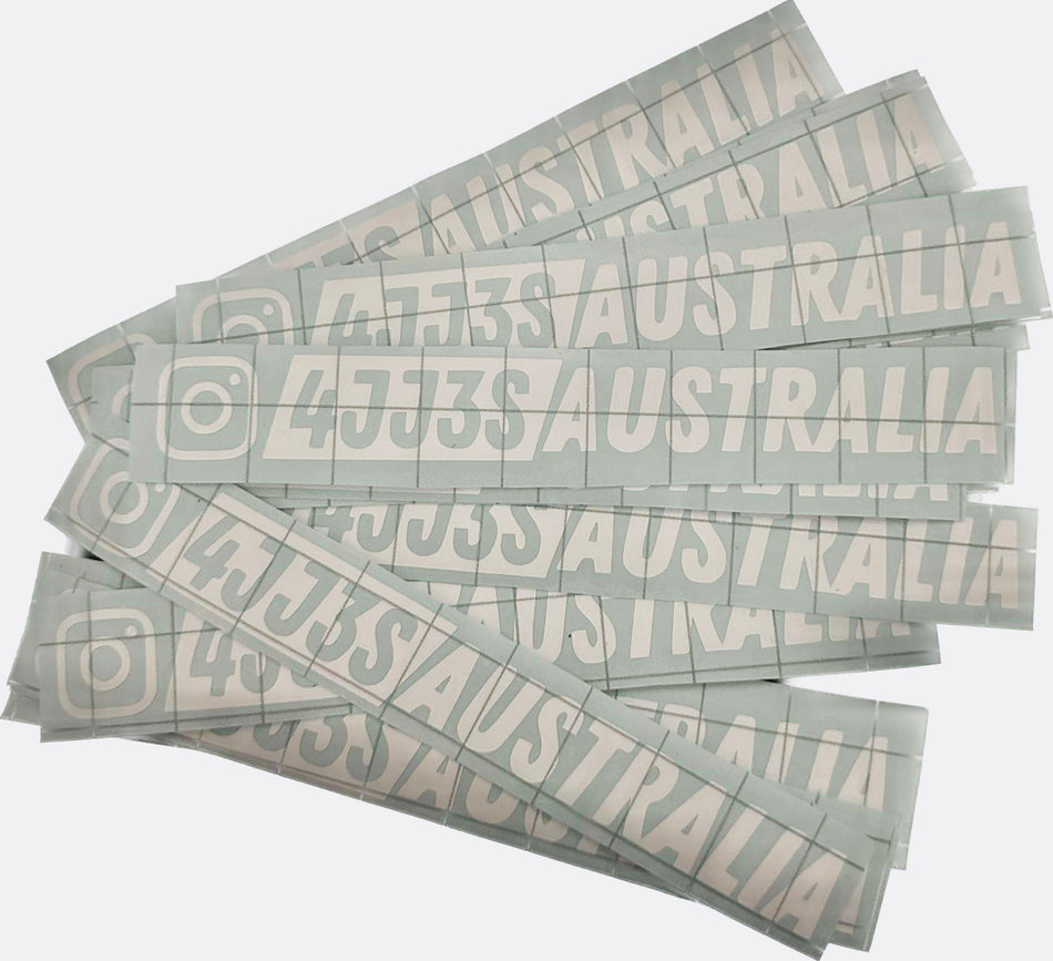 4JJ3sAustralia Sticker